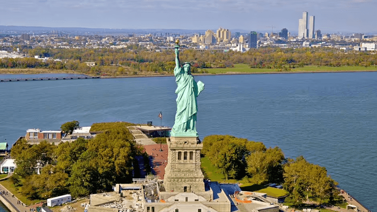сша, статуя свободы