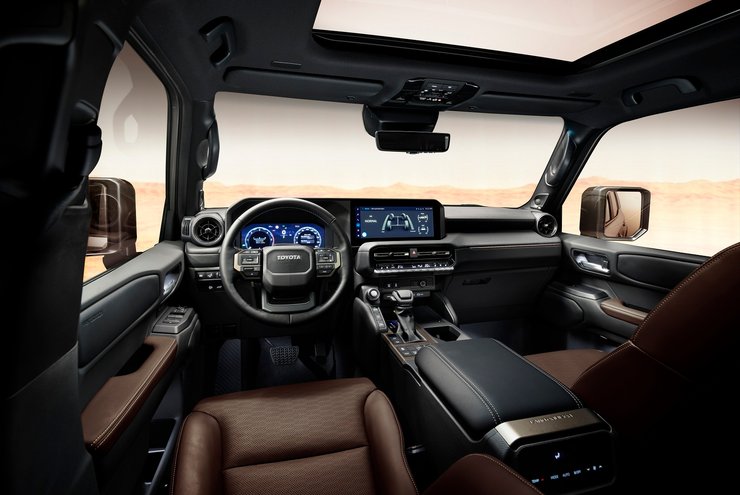 салон Toyota Land Cruiser, Toyota Land Cruiser, Toyota Land Cruiser Prado, новый Toyota Land Cruiser Prado