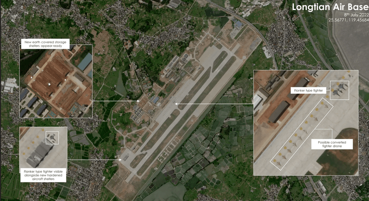 Расширение авиабазы в Лунтяне
