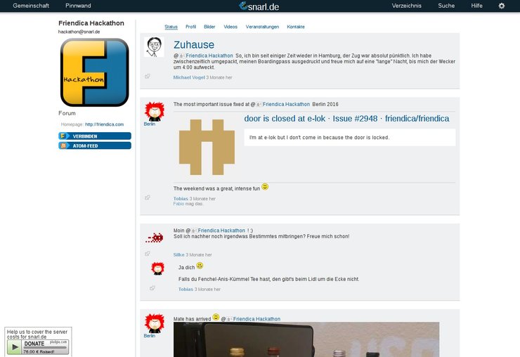 Friendica, соцсеть, социальная сеть
