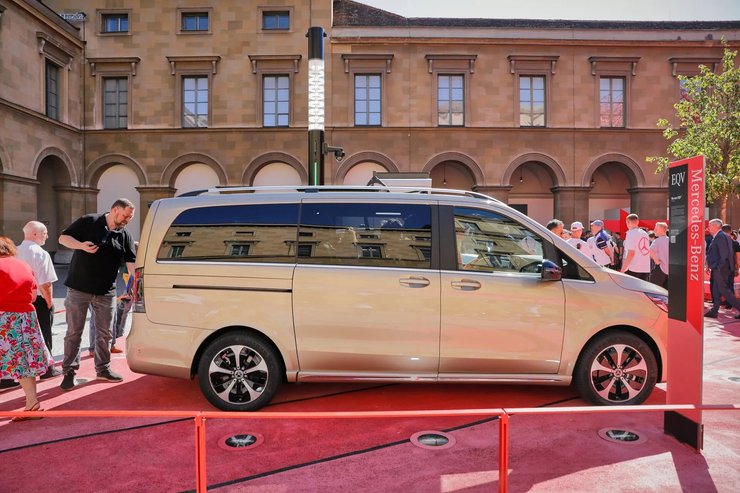 Mercedes-Benz EQV, Mercedes EQV, новый Mercedes EQV, электромобиль Mercedes EQV