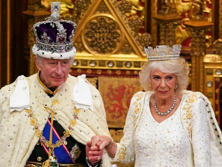 королева Камилла, король Чарльз