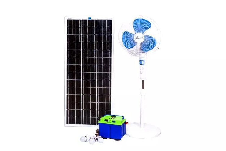 QuadLoop, солнечная батарея, вентилятор, аккумулятор
