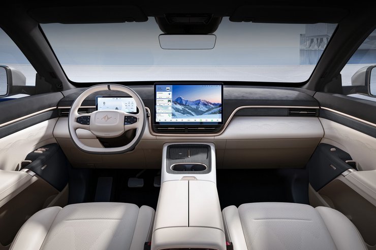 салон Dongfeng eπ 008, новый Dongfeng eπ 008, кроссовер Dongfeng, электромобиль Dongfeng, китайский электромобиль, китайский электромобиль