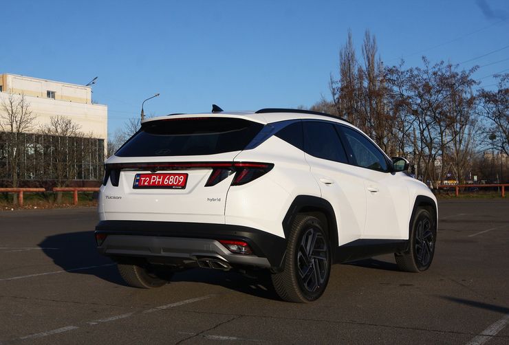 Hyundai Tucson Hybrid, кросовер Hyundai, Hyundai Tucson 2025, гібрид Hyundai Tucson