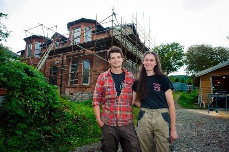 Заброшенный особняк, купили особняк, поместье, старый дом, требовался ремонт, купили особняк вместо квартиры, аренда