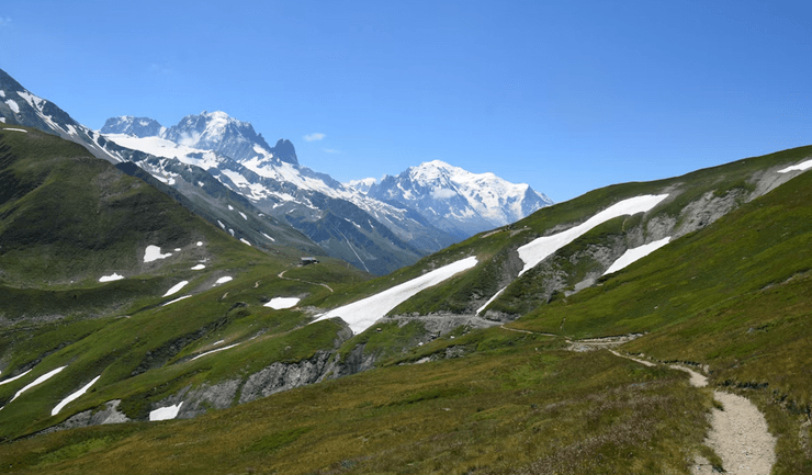 Вершина Монблан