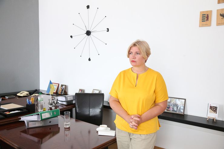 Ирина Геращенко, Европейская солидарность, отставка Авакова