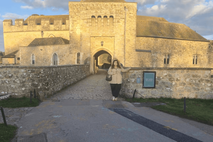 журналистка замок лидс призраки