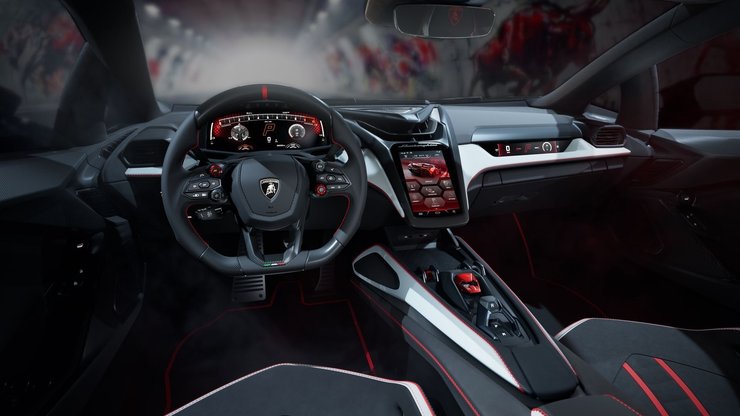 Салон Lamborghini Revuelto SV