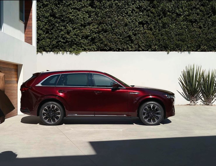 новая Mazda CX-90, Mazda CX-90, Mazda CX-90 2024, кроссовер Mazda, Мазда СХ-90