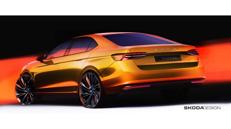 Skoda Superb, Skoda Superb 2024, новая Skoda Superb, универсал Skoda