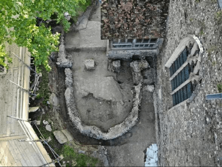 археология, монастырь, исследования, викинги, история