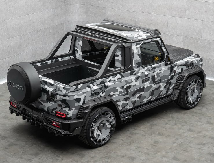 пікап Гелендваген, Mercedes G-Class, пікап Mercedes G-Class, Mercedes G-Class Mansory, тюнінг Гелендвагена
