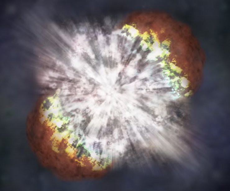 зірка вибух