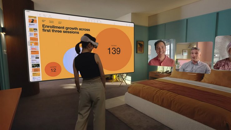 Vision Pro, гарнитура Apple