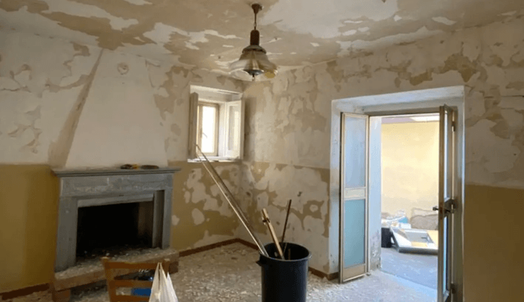Ремонт в доме в Италии