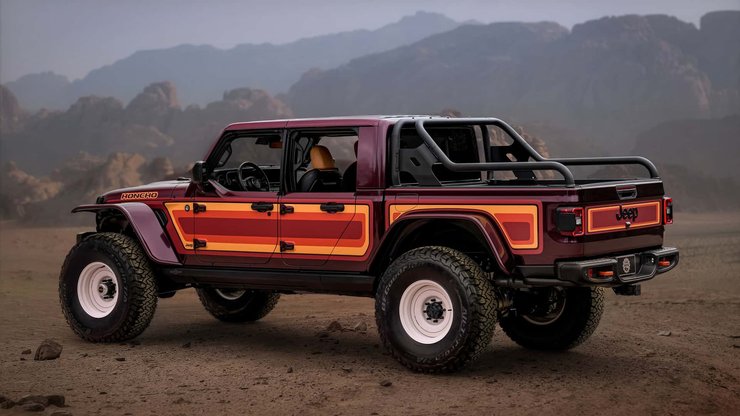 Jeep Gladiator High Top Honcho, Jeep Gladiator, внедорожники Jeep, пикапы Jeep, пикап Jeep, пикап Jeep