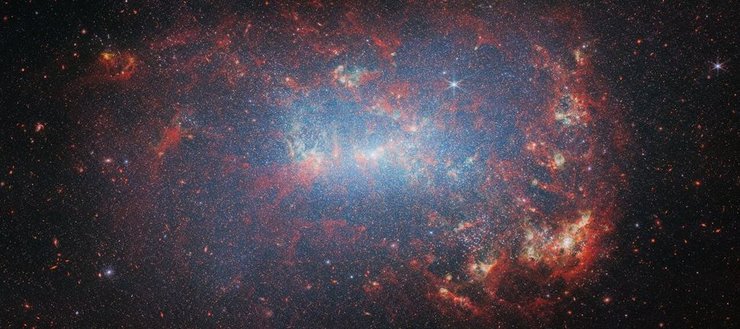 галактика NGC 4449