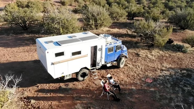 Mercedes LA 1113 B, дом на колесах, автодом Mercedes, грузовик Mercedes, дом на колесах