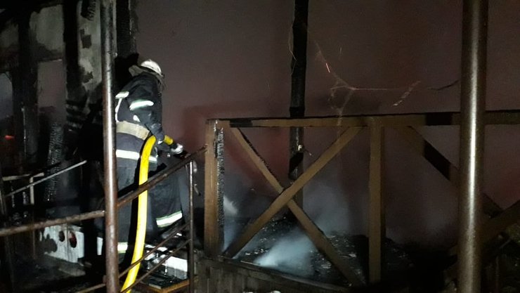 пожар, Яремче