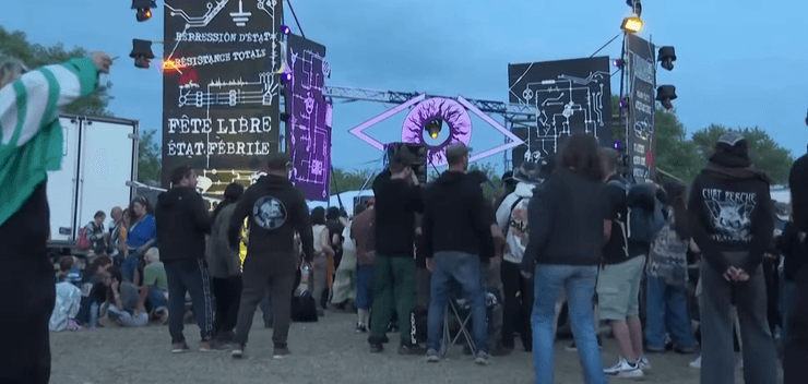 Rave на полігоні у Франції