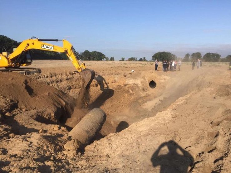 Взрыв газопровода, Чабаны