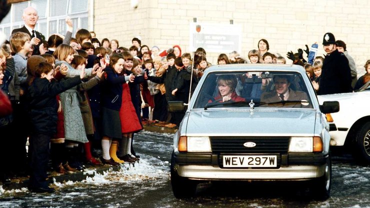 Ford Escort принцессы Дианы