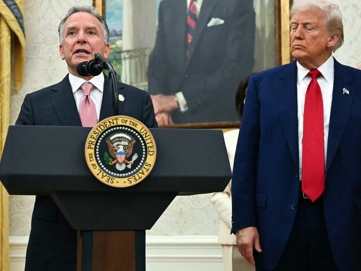 Уиткофф Трамп в Белом доме