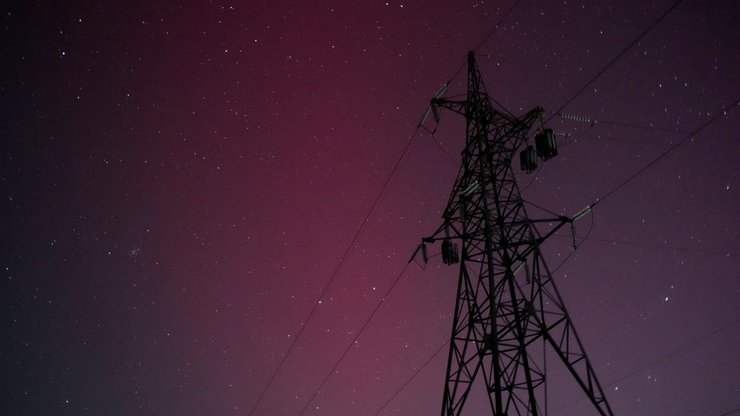 Північне сяйво в Україні 10 травня