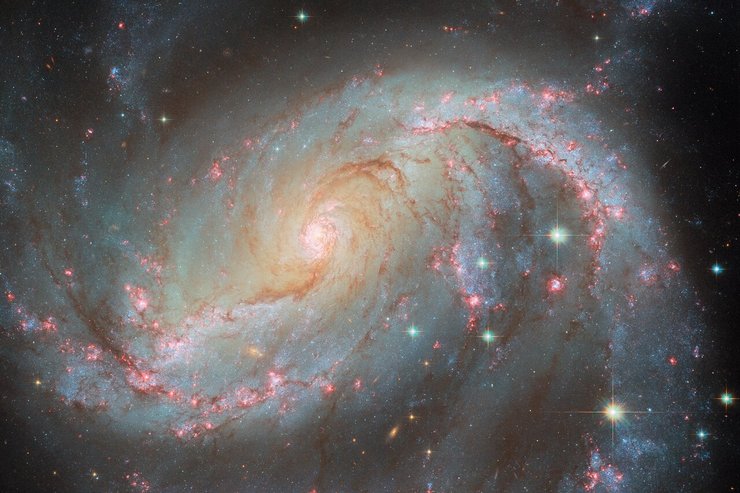 галактика NGC 1672