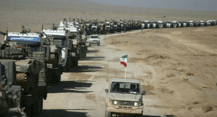 Иранская ось сопротивления состоит из сети политических партий и вооруженных формирований, охватывающих Палестину, Ливан, Сирию, Ирак, Афганистан и Йемен