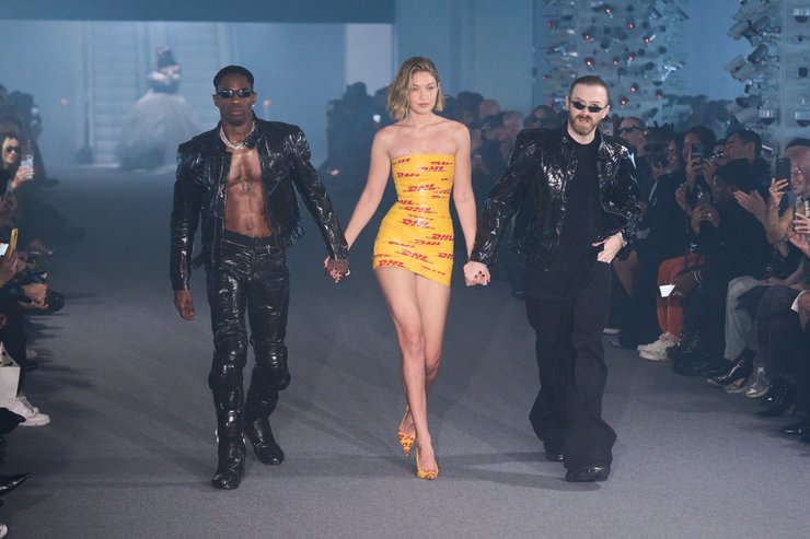 Трэвис Скотт, Джиджи Хадид, Гурам Гвасалия