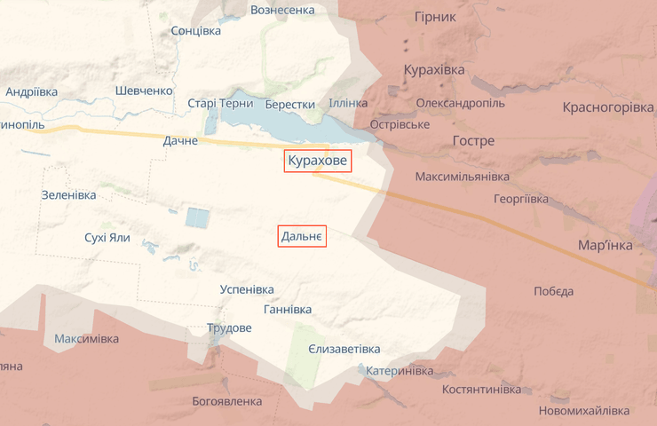 Курахово, Кураховское направление, Донецкая область, бои Курахово, битва Курахово, битва Курахово