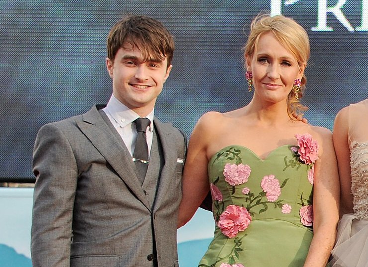 Дэниел Рэдклифф, Джоан Роулинг фото