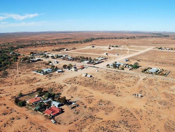 город иннаминка, австралия