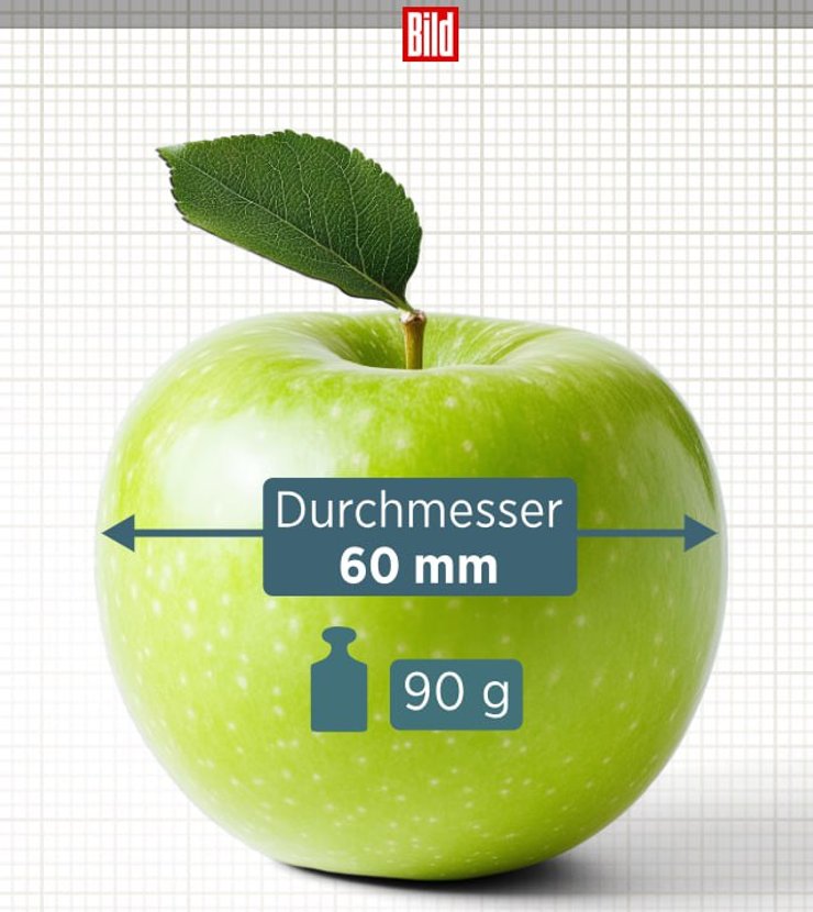 Стандарты яблока (фото: Bild)
