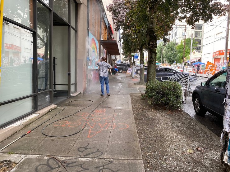 сиэтл, зачистка, автономная зона