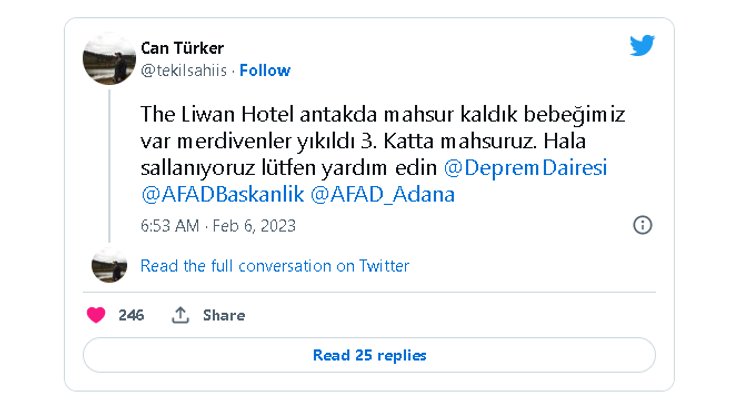 Twitter, повідомлення, прохання про допомогу, землетрус, Туреччина