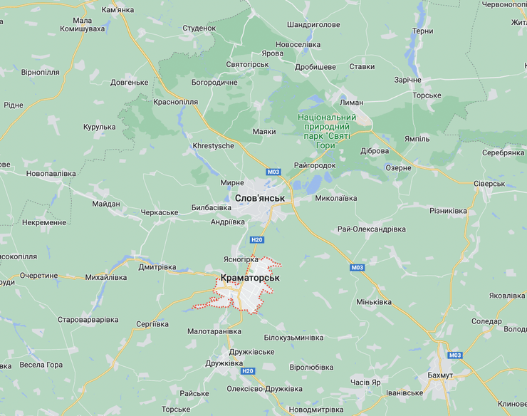 Краматорский район, Донецкая область