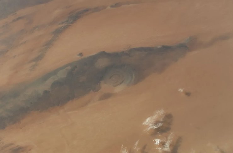 глаз сахара космос