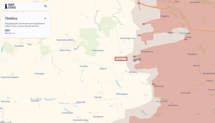 У Дніпропетровській області ЗС РФ пройшли 1 км станом на 14 серпня
