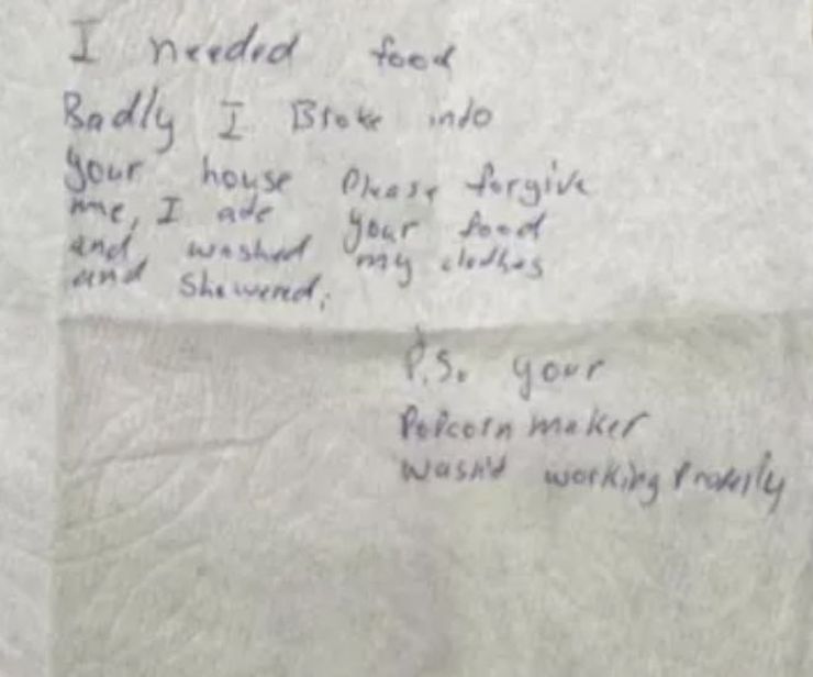 Грабіжник здивував мешканців будинку, він помив посуд і приготував їжу, злочини, кримінальні новини