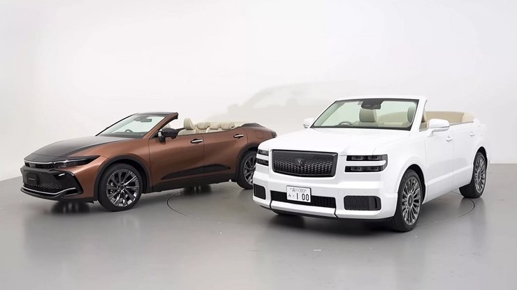 кабріолети тойота, Toyota Crown, Toyota Crown 2024, нова Toyota Crown, кабріолет Toyota