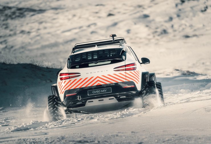 Genesis GV60, електромобіль Genesis, кросовер Genesis