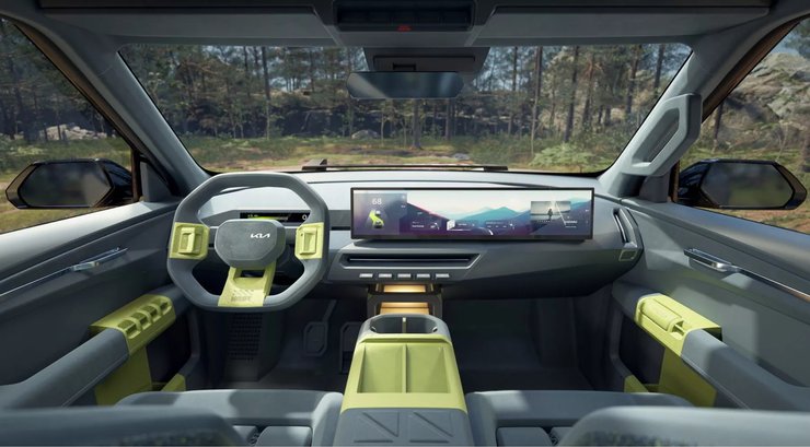 Салон Kia EV5 Weekender