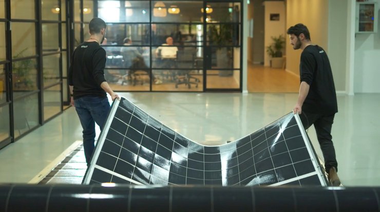 гнучка сонячна панель, тонкоплівкова сонячна панель, сонячна панель, гнучкі сонячні панелі для авто