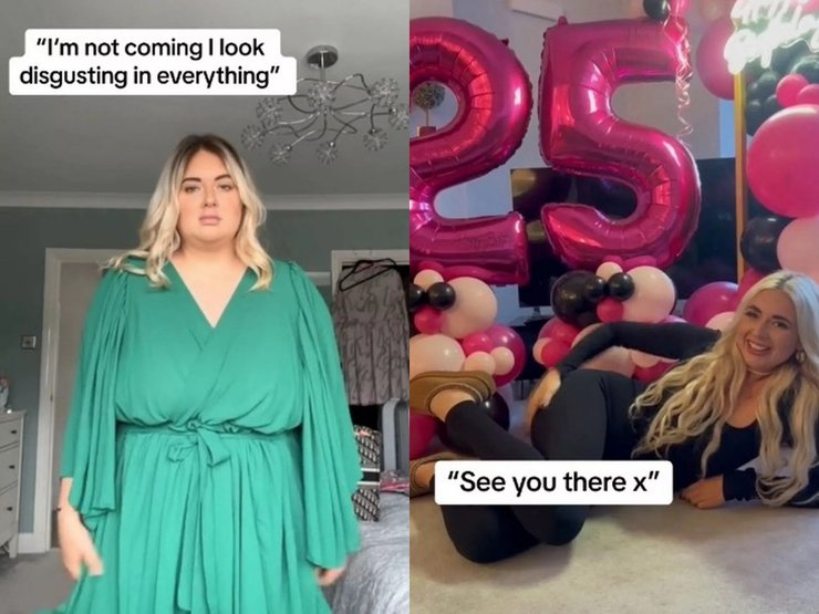 Девушка заметно похудела, экстремальное похудение, изменила себя, выглядела отвратительно, операция по снижению веса, здоровье