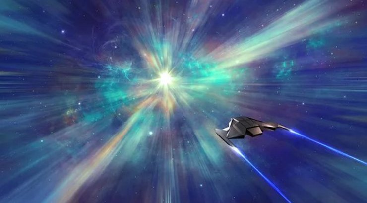 швидкість світла космічний корабель