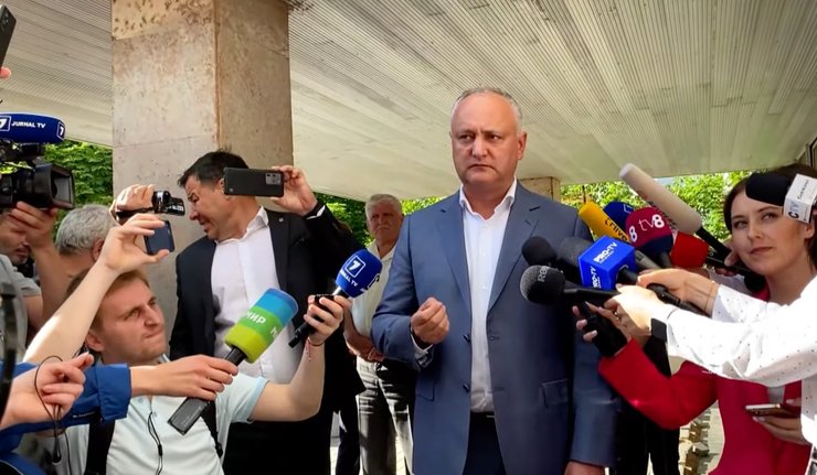 ігор додон, молдова, політика